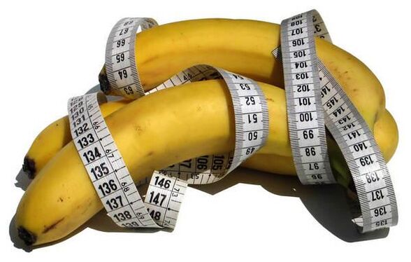 banaan en meetlint